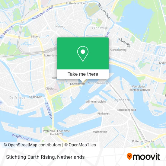 Stichting Earth Rising map