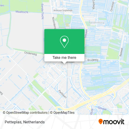 Petteplas map