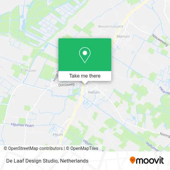De Laaf Design Studio map