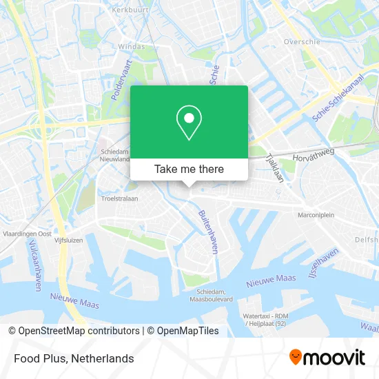 Food Plus map