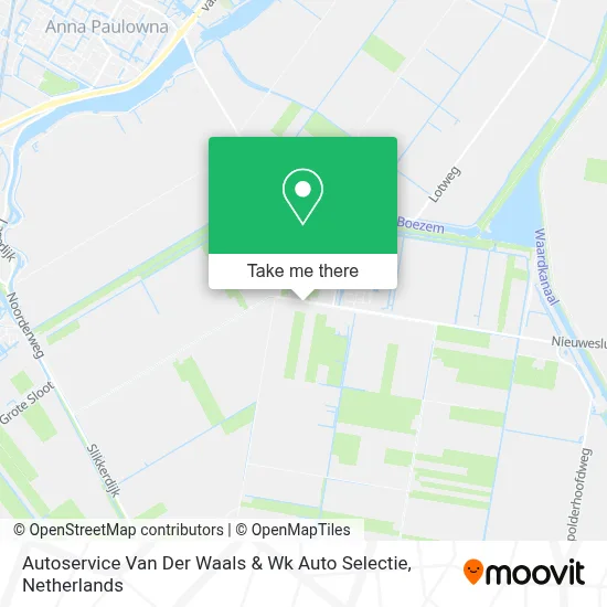 Autoservice Van Der Waals & Wk Auto Selectie map