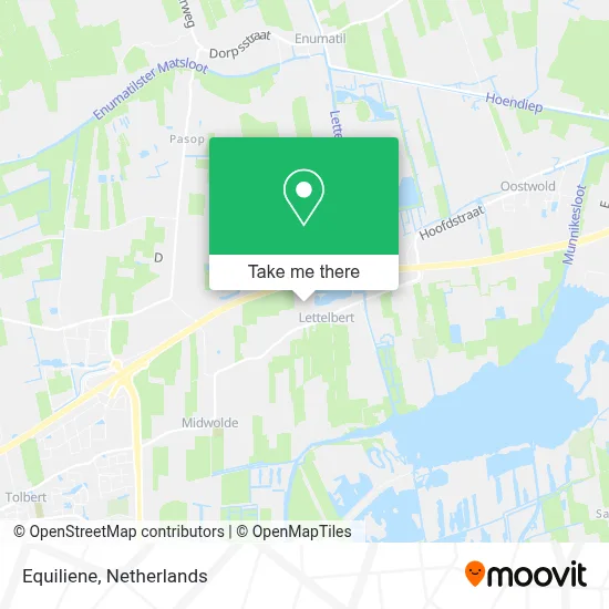 Equiliene map