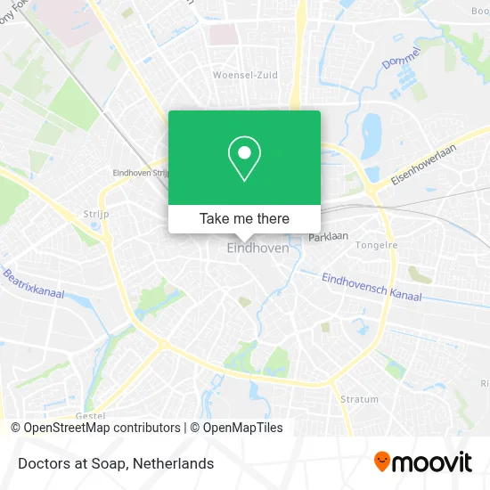 Doctors at Soap map