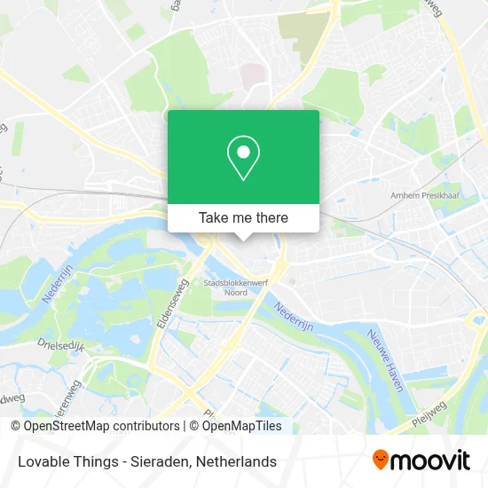Lovable Things - Sieraden map