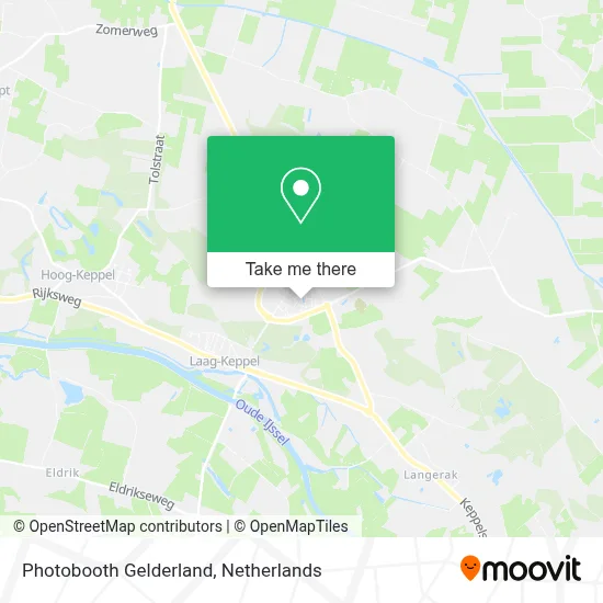 Photobooth Gelderland map