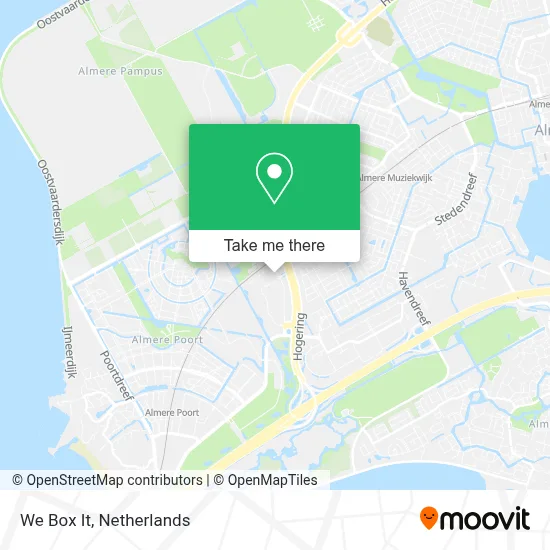 We Box It map