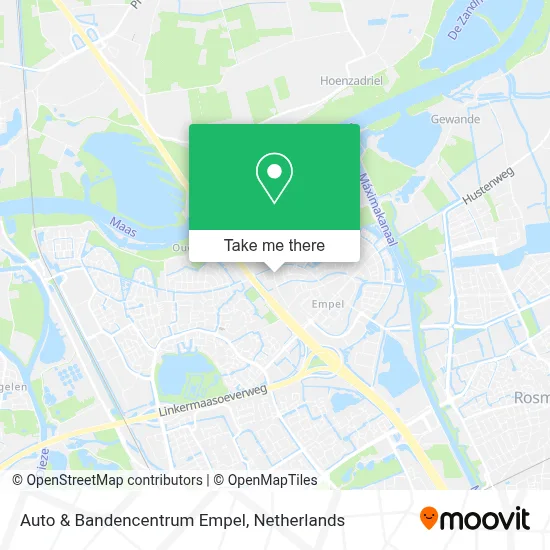 Auto & Bandencentrum Empel map