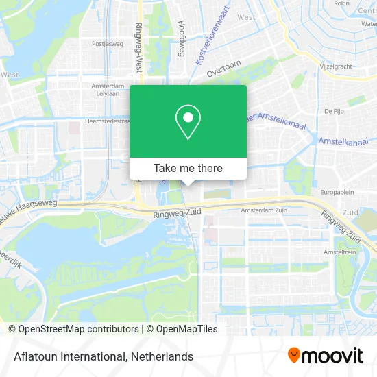 Aflatoun International map