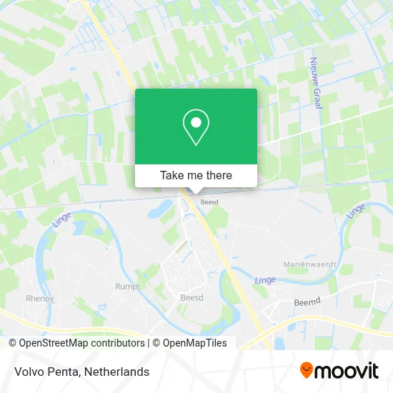 Volvo Penta map