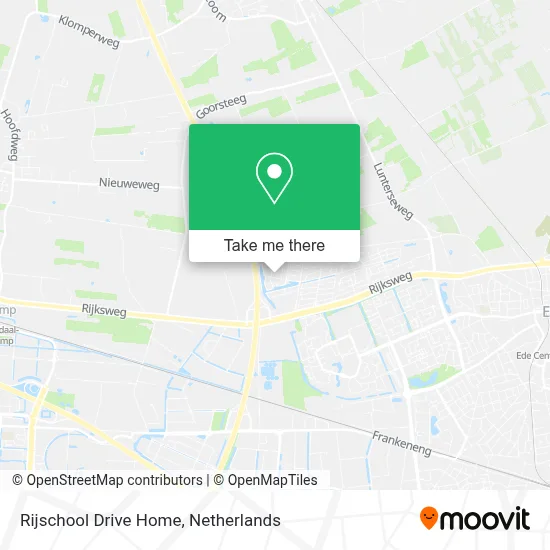 Rijschool Drive Home Karte