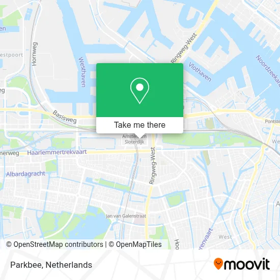 Parkbee map