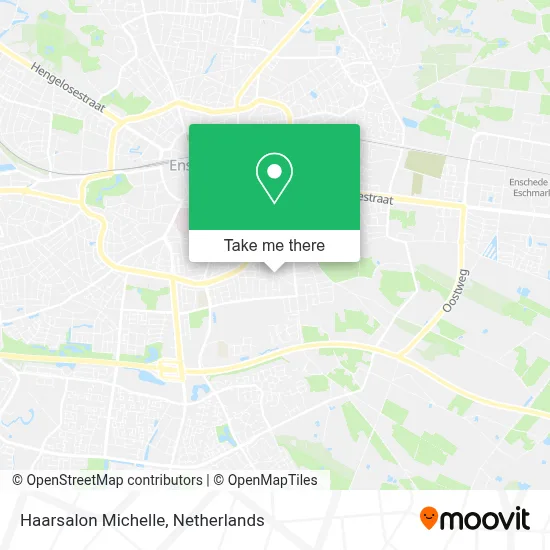 Haarsalon Michelle map