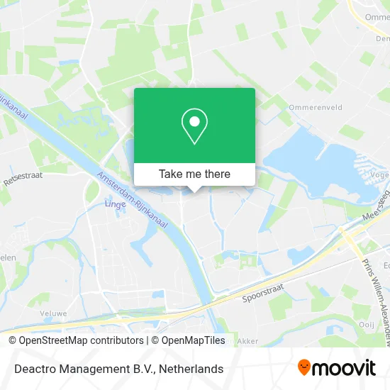 Deactro Management B.V. Karte