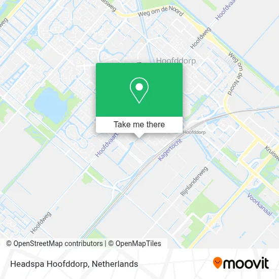 Headspa Hoofddorp map
