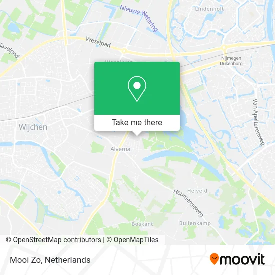 Mooi Zo map