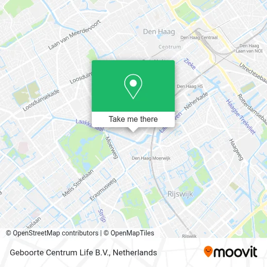 Geboorte Centrum Life B.V. map