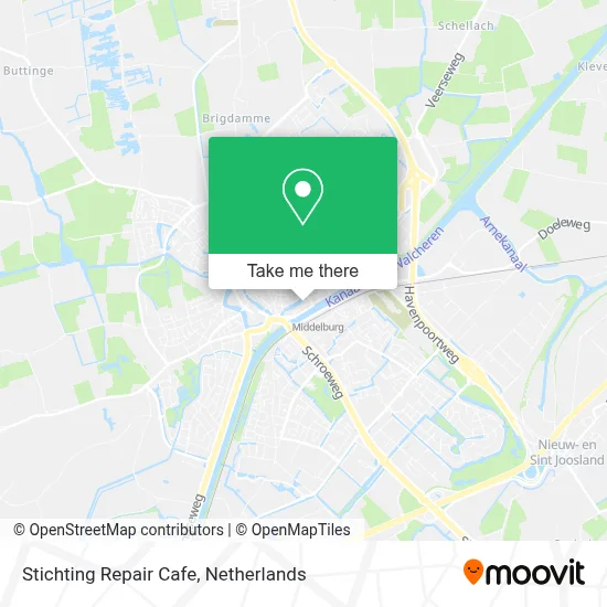 Stichting Repair Cafe map
