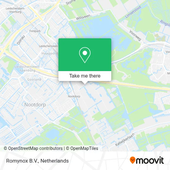 Romynox B.V. map