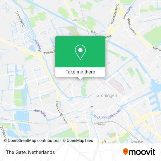 De Poort map