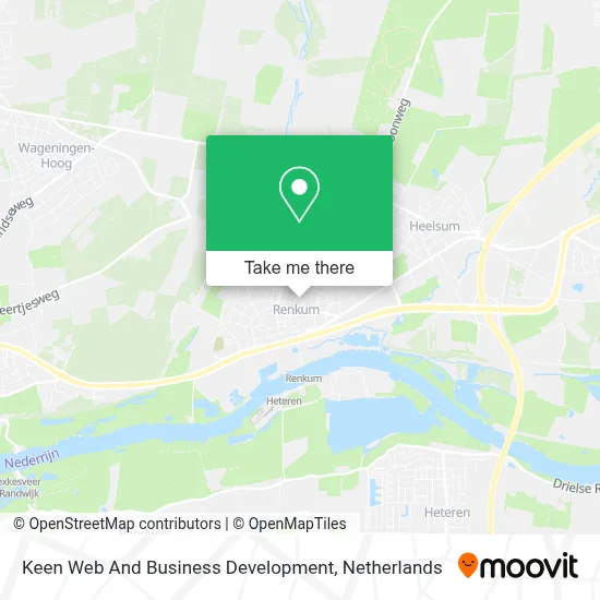 Keen Web And Business Development map