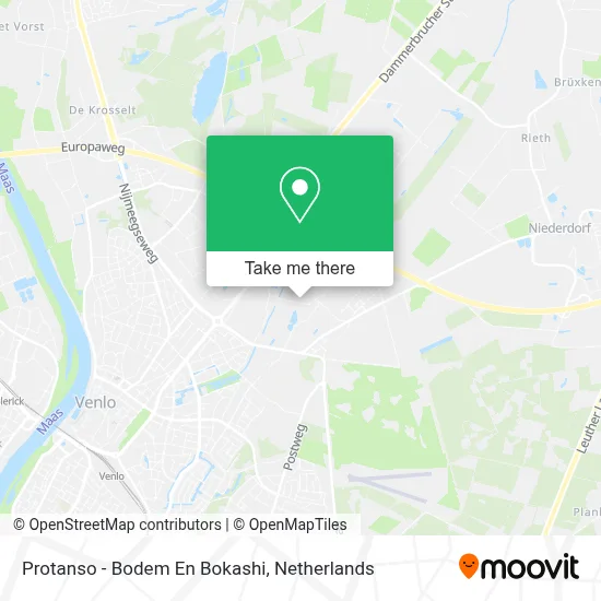 Protanso - Bodem En Bokashi map