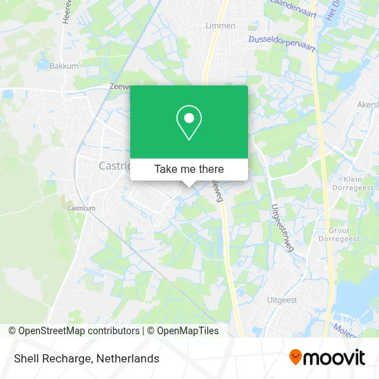 Shell Recharge map