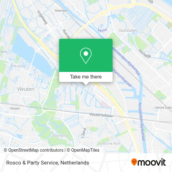 Rosco & Party Service map