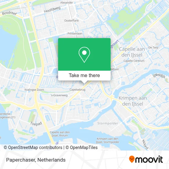 Paperchaser map