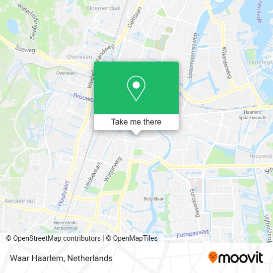 Waar Haarlem map