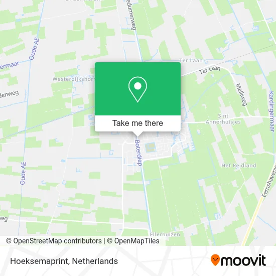 Hoeksemaprint map