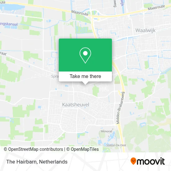 The Hairbarn map