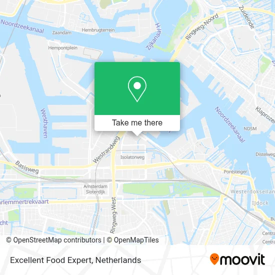 Excellent Food Expert map