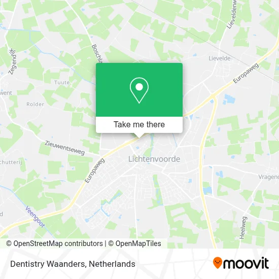 Dentistry Waanders map