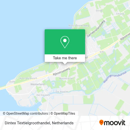 Dintex Textielgroothandel map