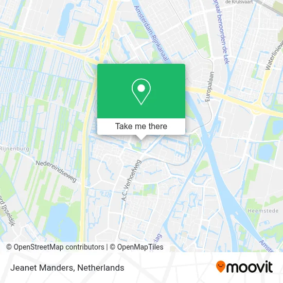 Jeanet Manders map