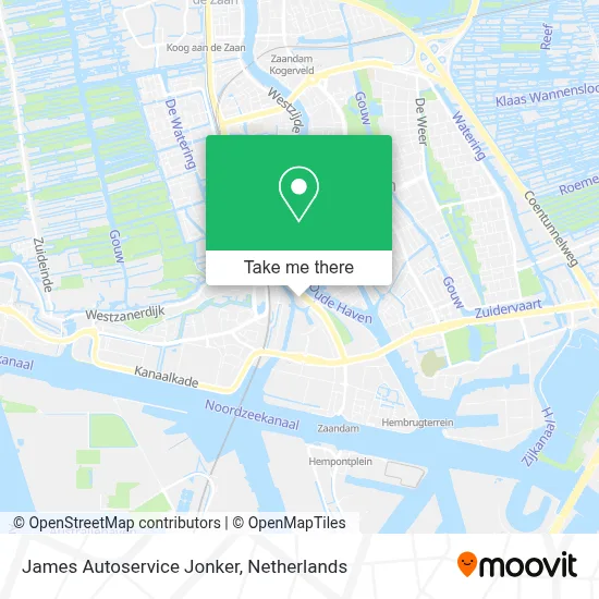James Autoservice Jonker map