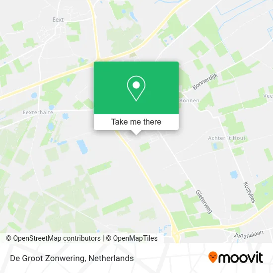 De Groot Zonwering map