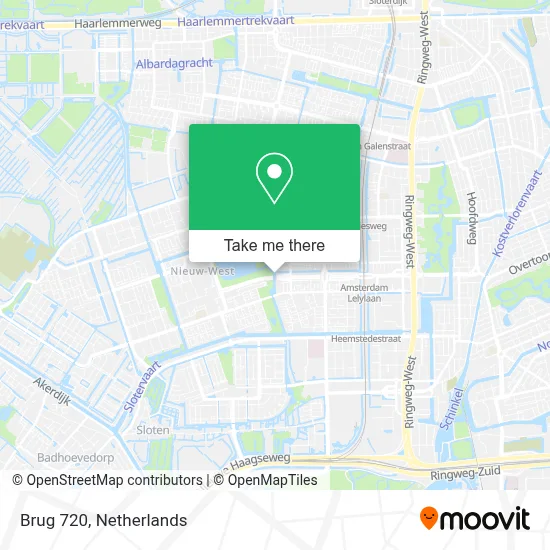 Brug 720 map