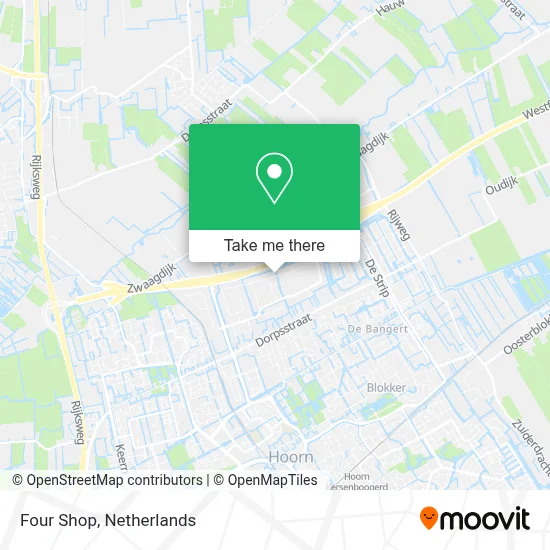 Four Shop map