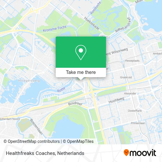 Healthfreaks Coaches map