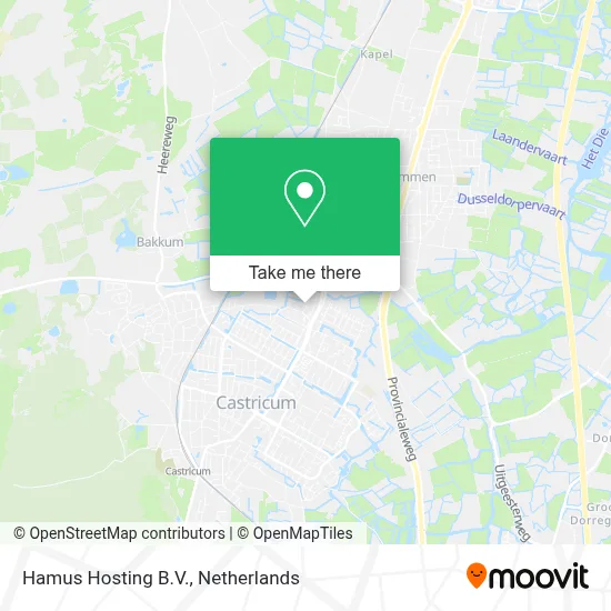 Hamus Hosting B.V. map