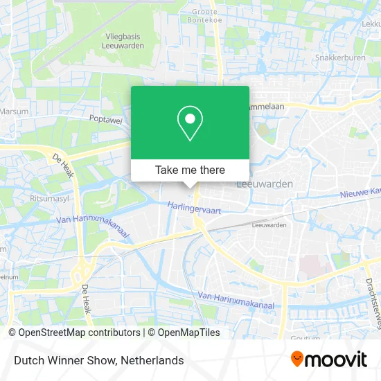 Dutch Winner Show map