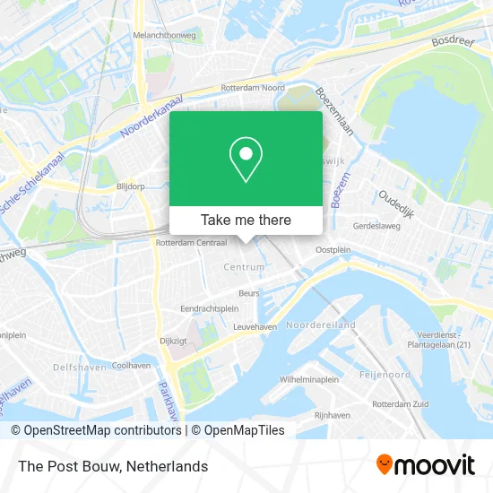 The Post Bouw map