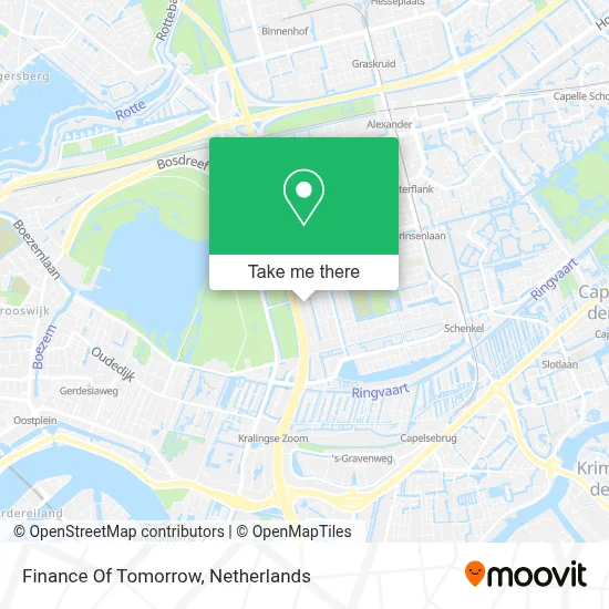 Finance Of Tomorrow map