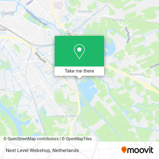 Next Level Webshop map
