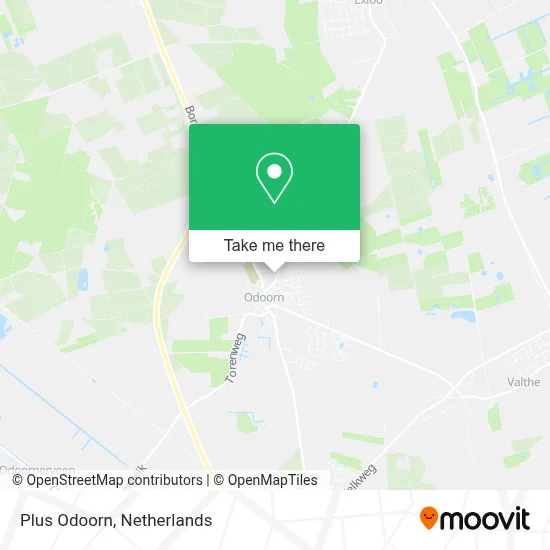 Plus Odoorn map