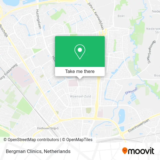 Bergman Clinics map