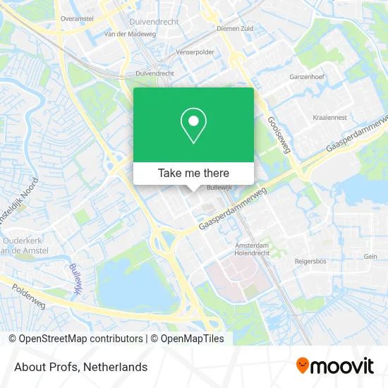 About Profs map