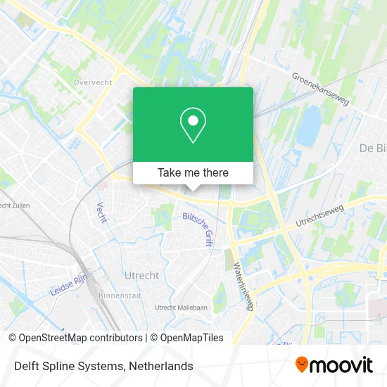 Delft Spline Systems map
