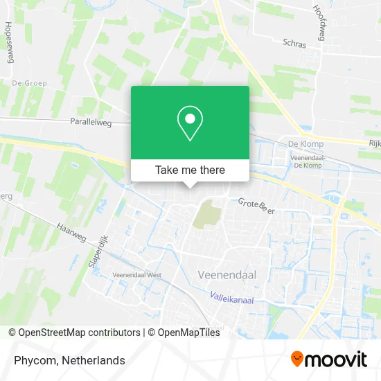 Phycom map